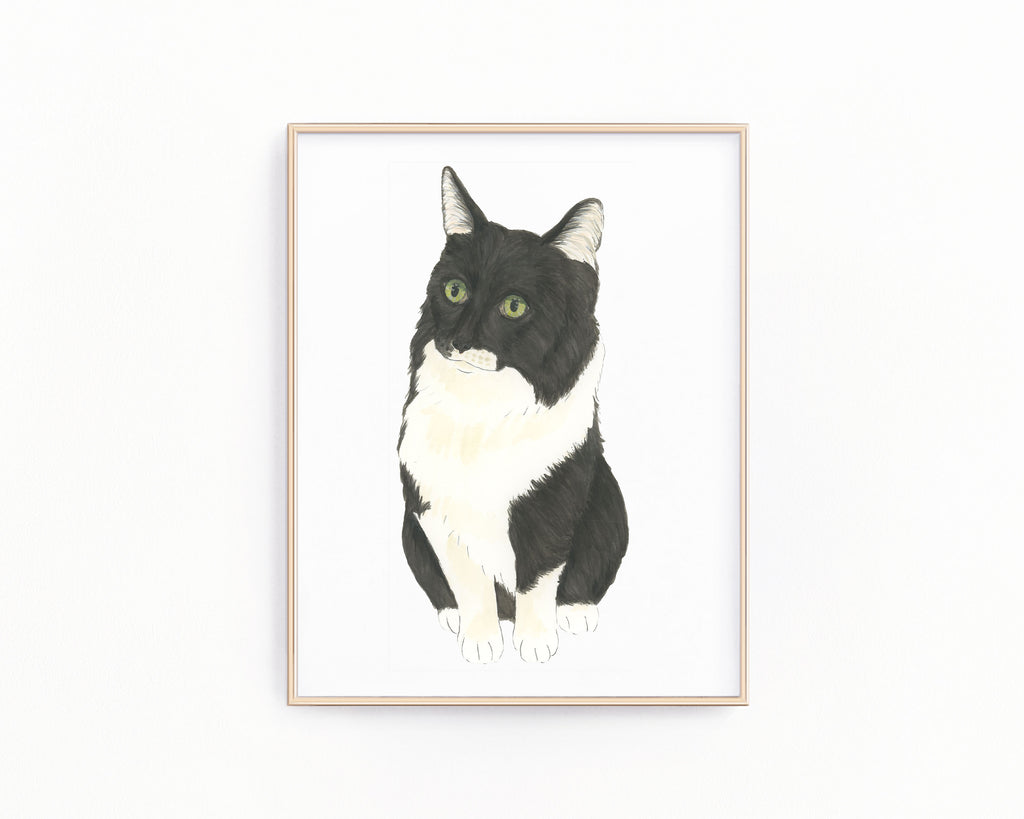 Personalized Ragamuffin Cat Fine Art Prints