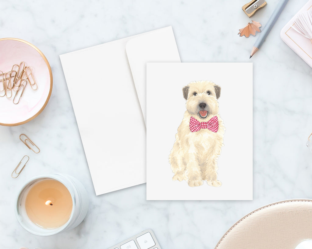 Wheaten Terrier Big Baby Folded Cards (set of 10)