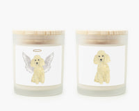Poodle (Blonde) Candle