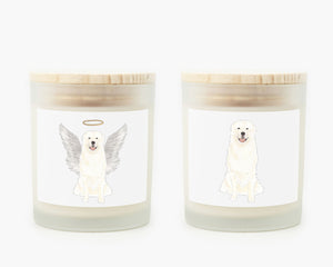 Great Pyrenees Candle