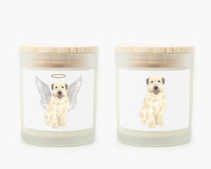 Wheaten Terrier Candle