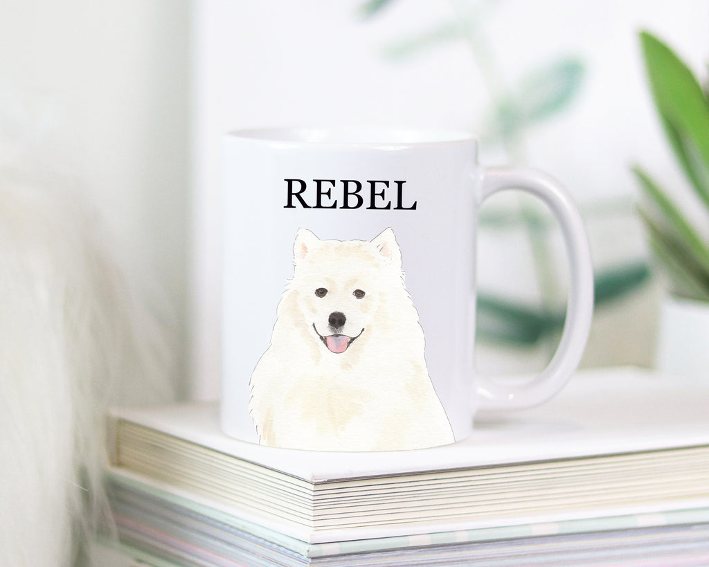 Personalized American Eskimo Ceramic Mug