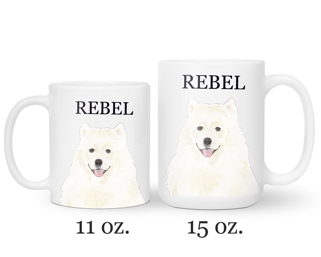 Personalized American Eskimo Ceramic Mug