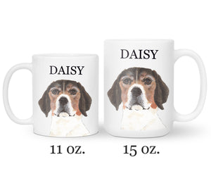 Personalized Beagle Ceramic Mug