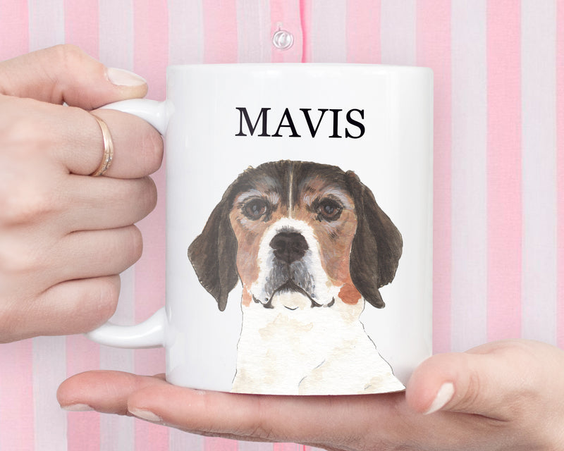 Personalized Beagle Ceramic Mug