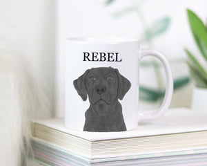 Personalized Labrador (Black) Ceramic Mug