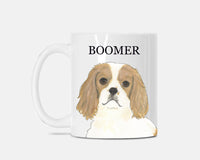 Personalized Cavalier King Charles Spaniel (Blenheim) Ceramic Mug