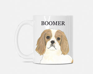 Personalized Cavalier King Charles Spaniel (Blenheim) Ceramic Mug