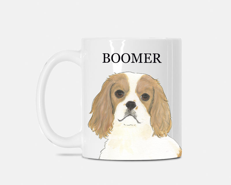 Personalized Cavalier King Charles Spaniel (Blenheim) Ceramic Mug