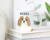 Personalized Cavalier King Charles Spaniel (Blenheim) Ceramic Mug