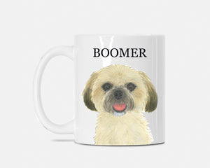 Personalized Shih Tzu (Golden) Ceramic Mug