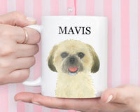 Personalized Shih Tzu (Golden) Ceramic Mug