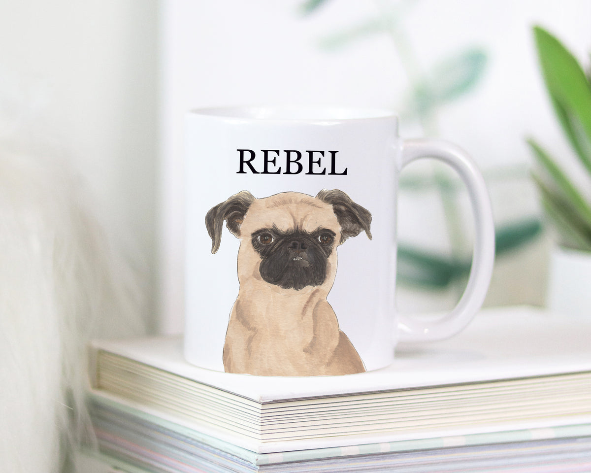 Personalized Brussels Griffon Ceramic Mug