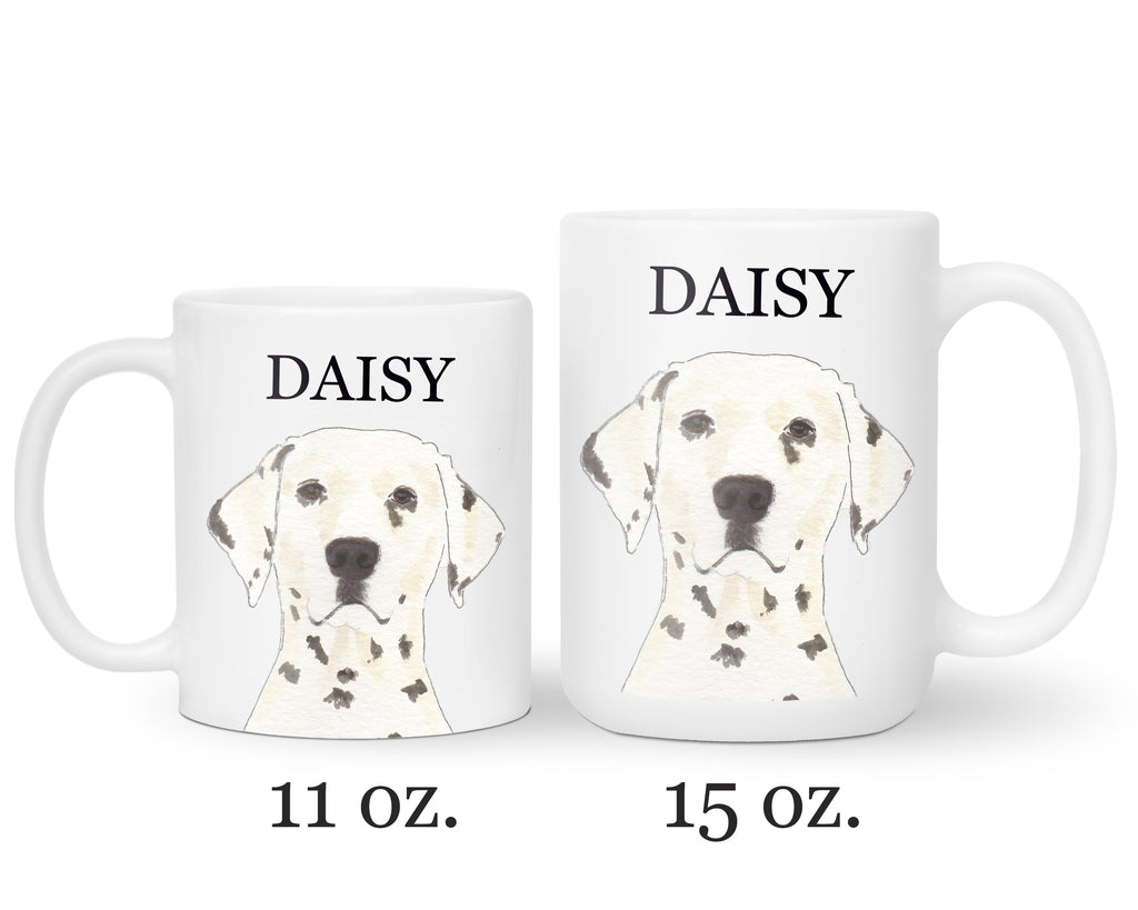 Personalized Dalmatian Ceramic Mug