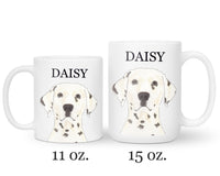Personalized Dalmatian Ceramic Mug