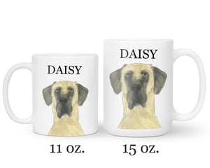 Personalized Great Dane (Fawn) Ceramic Mug