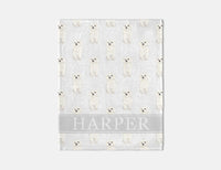 Personalized Havanese Minky Baby Blanket