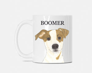 Personalized Jack Russell Terrier Ceramic Mug