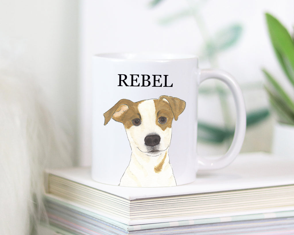 Personalized Jack Russell Terrier Ceramic Mug