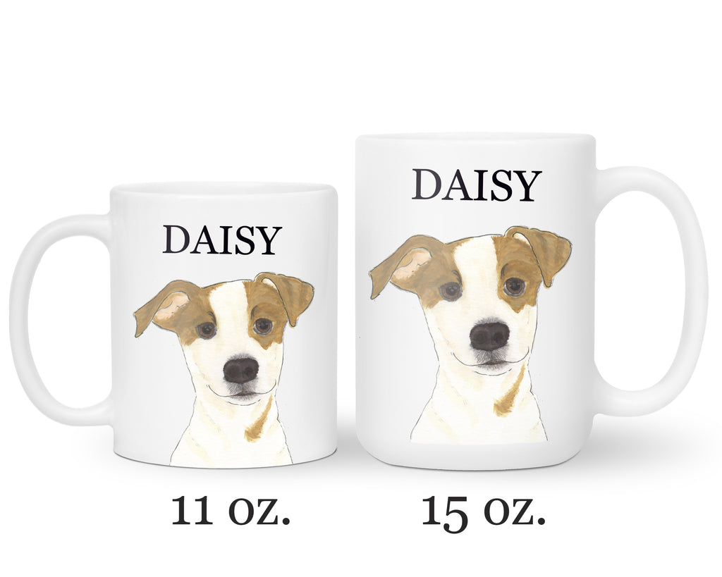 Personalized Jack Russell Terrier Ceramic Mug