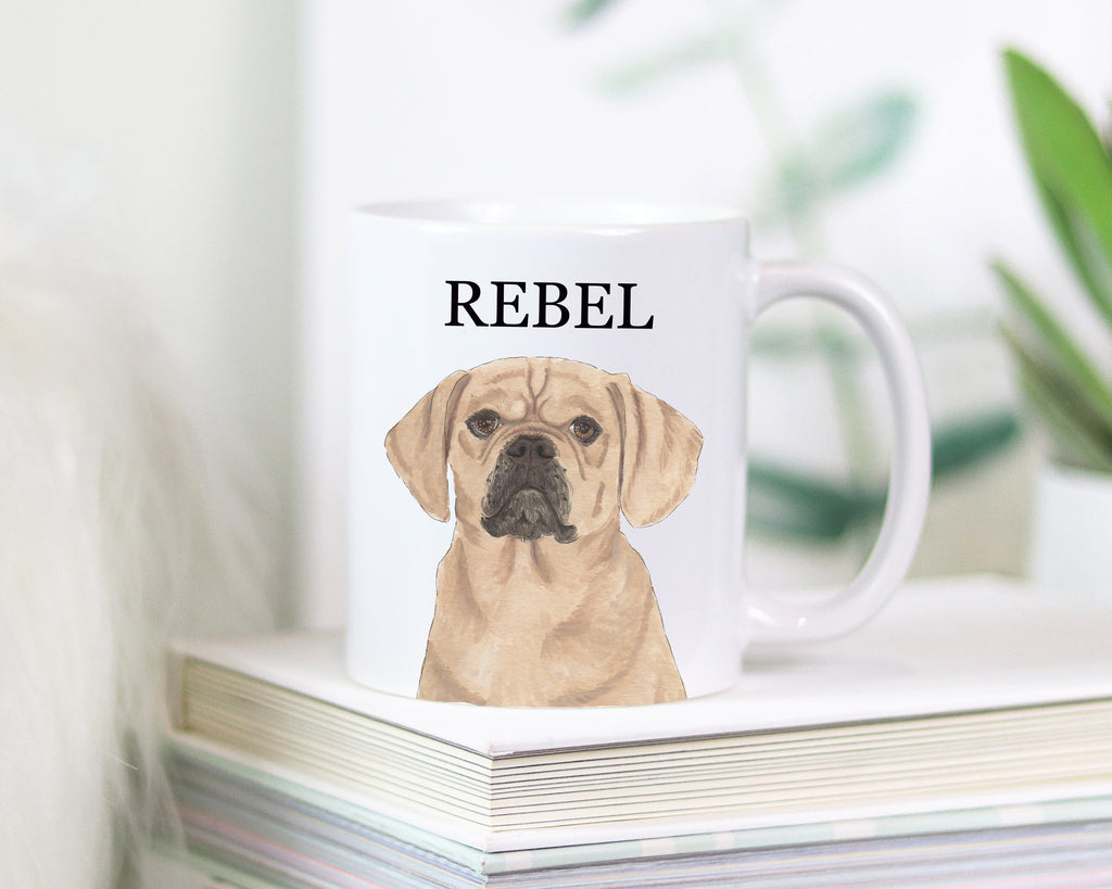 Personalized Puggle Ceramic Mug