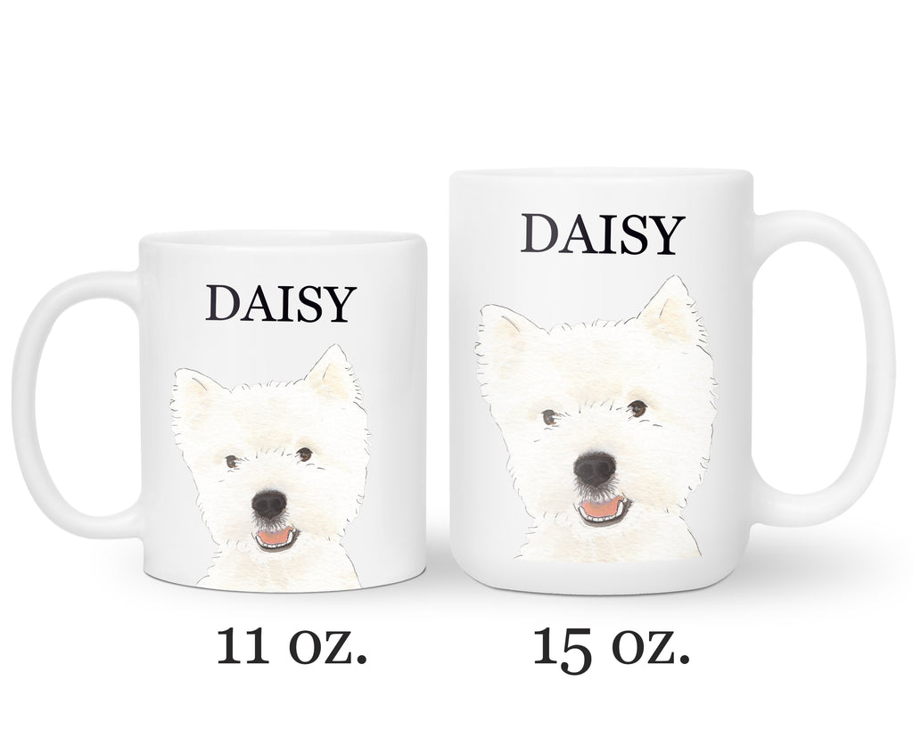 Personalized West Highland Terrier Ceramic Mug
