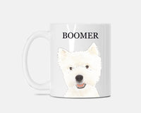 Personalized West Highland Terrier Ceramic Mug