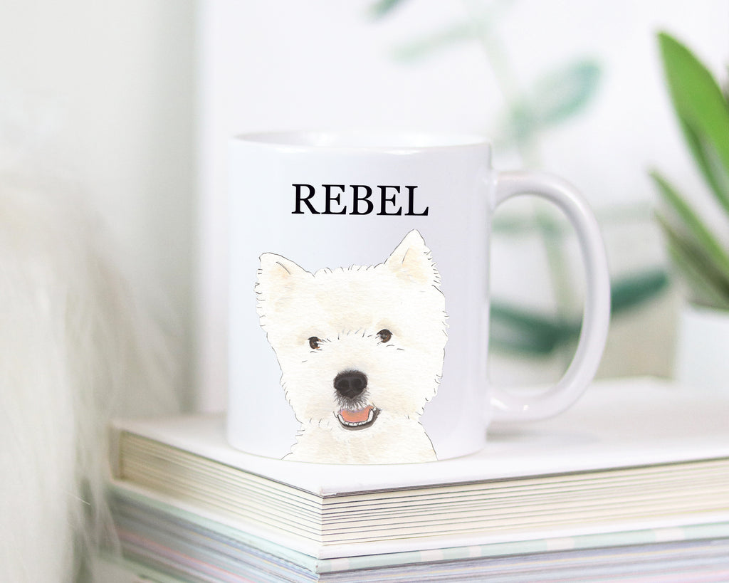 Personalized West Highland Terrier Ceramic Mug