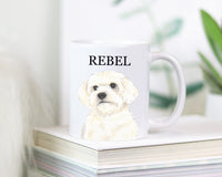 Personalized Bichon Ceramic Mug