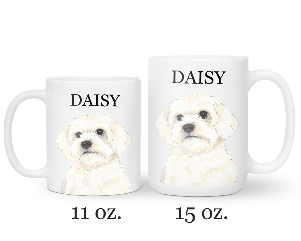 Personalized Bichon Ceramic Mug