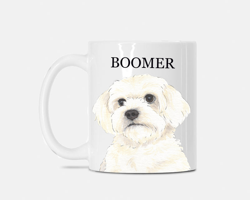Personalized Bichon Ceramic Mug
