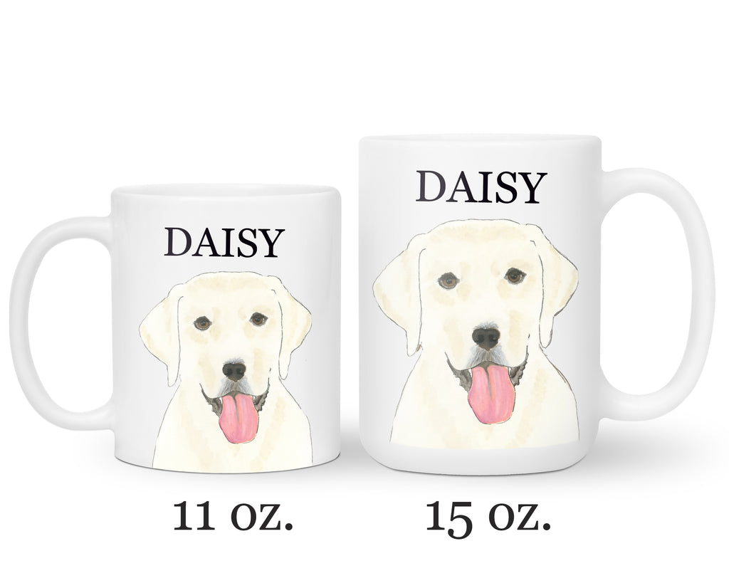 Personalized Labrador (White) Ceramic Mug