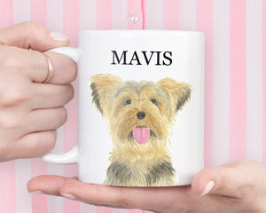 Personalized Yorkshire Terrier Ceramic Mug