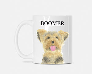 Personalized Yorkshire Terrier Ceramic Mug