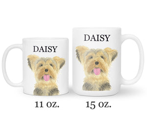 Personalized Yorkshire Terrier Ceramic Mug