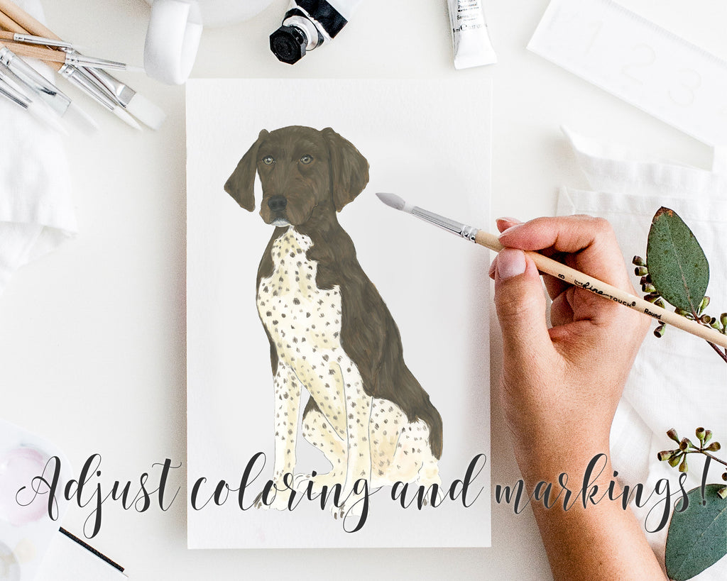Personalized German Shorthaired Pointer (Liver) Ceramic Mug