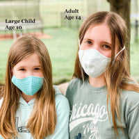 Large Kid's Fabric Face Masks