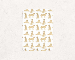 Labrador (Yellow) Fleece Baby Blanket