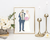 Custom Wedding and Engagement Painting