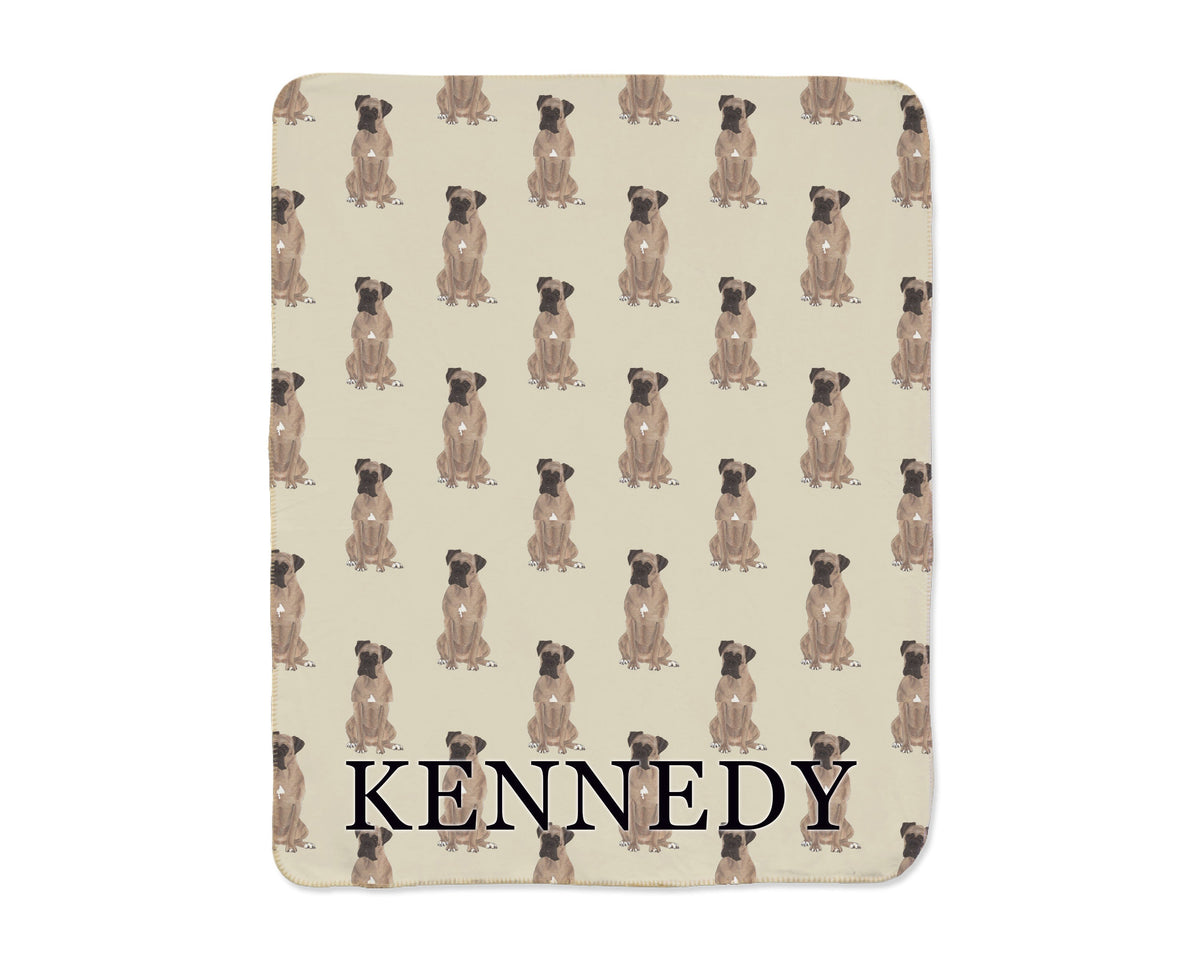 Custom Sherpa Throw Blanket