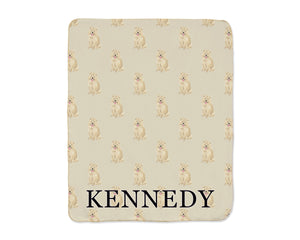 Chow Chow Sherpa Throw Blanket