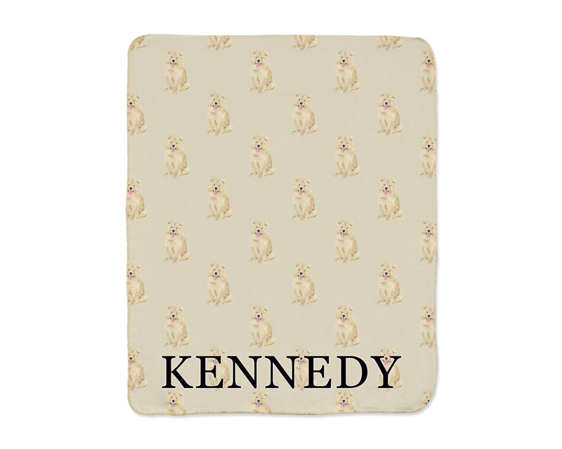 Chow Chow Sherpa Throw Blanket