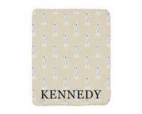 Dalmatian Sherpa Throw Blanket