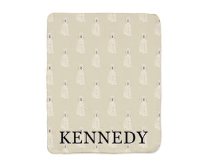 Doodle (Apricot) Sherpa Throw Blanket