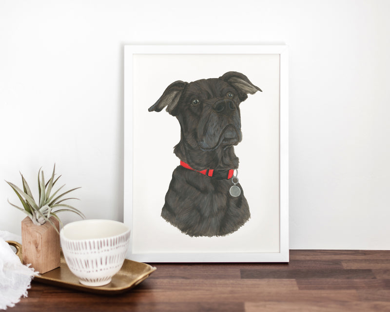 Custom Pet Painting (Bust Style)