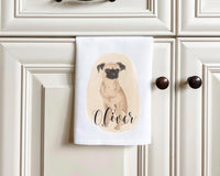 Personalized Brussels Griffon Tea Towel (Set of 2)