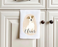 Personalized Jack Russell Terrier Tea Towel (Set of 2)