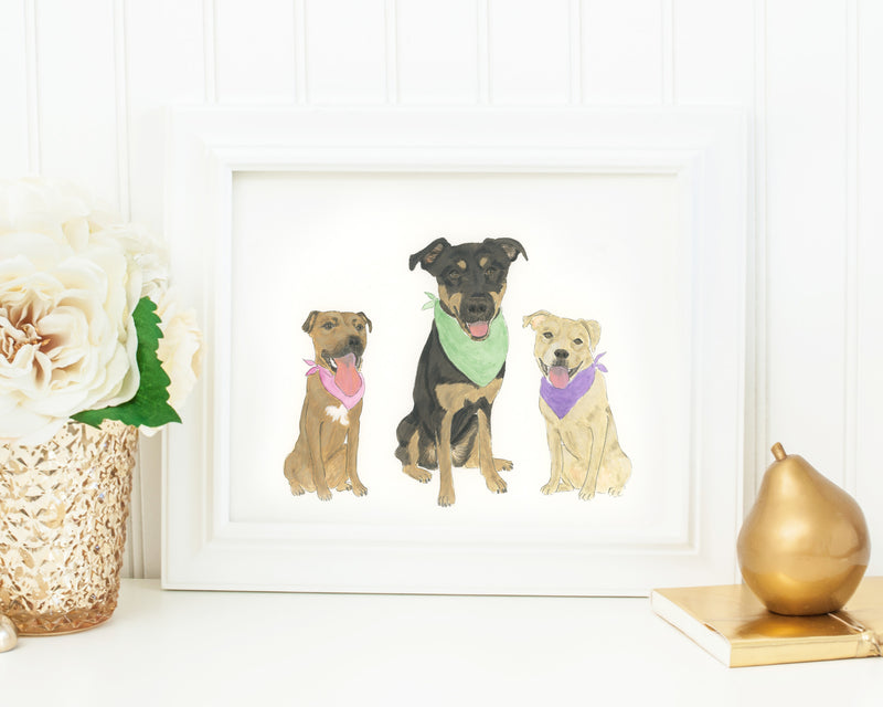 Custom Pet Painting (Classic Style)