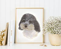 Custom Pet Painting (Bust Style)