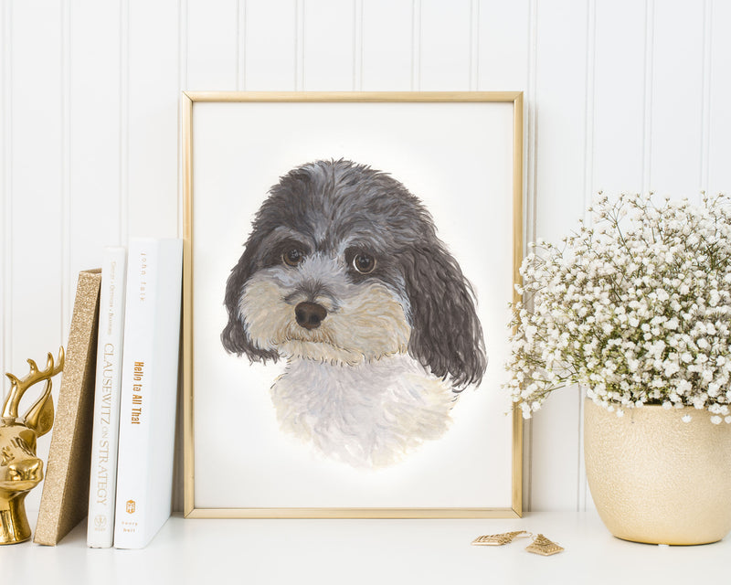 Custom Pet Painting (Bust Style)